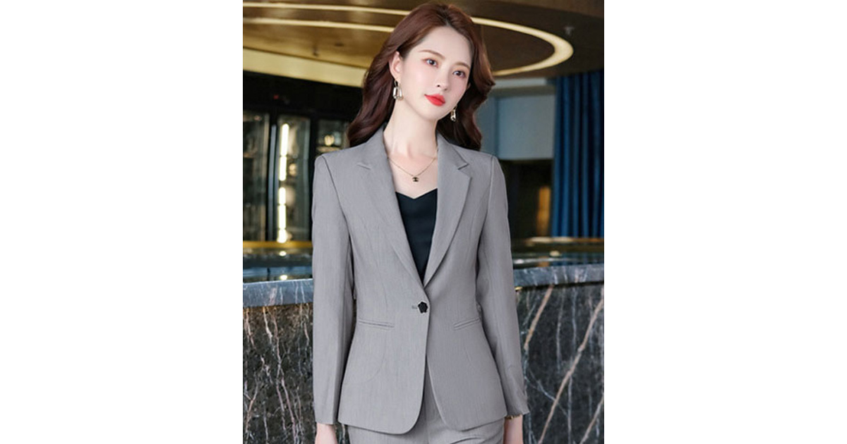 สินค้าพรีออเดอร์ เสื้อสูททำงานสวยหรูสไตล์เกาหลี มี2สี PO-SUIT-039