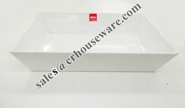 ชามทรงสีเหลี่ยม หนาพิเศษ รหัส 017-B2060