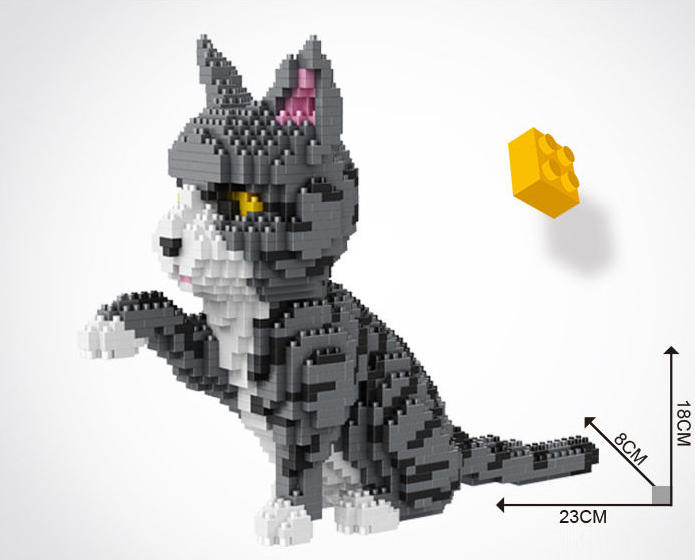 เลโก้นาโน Cat(แมวกวัก) Size Jumbo
