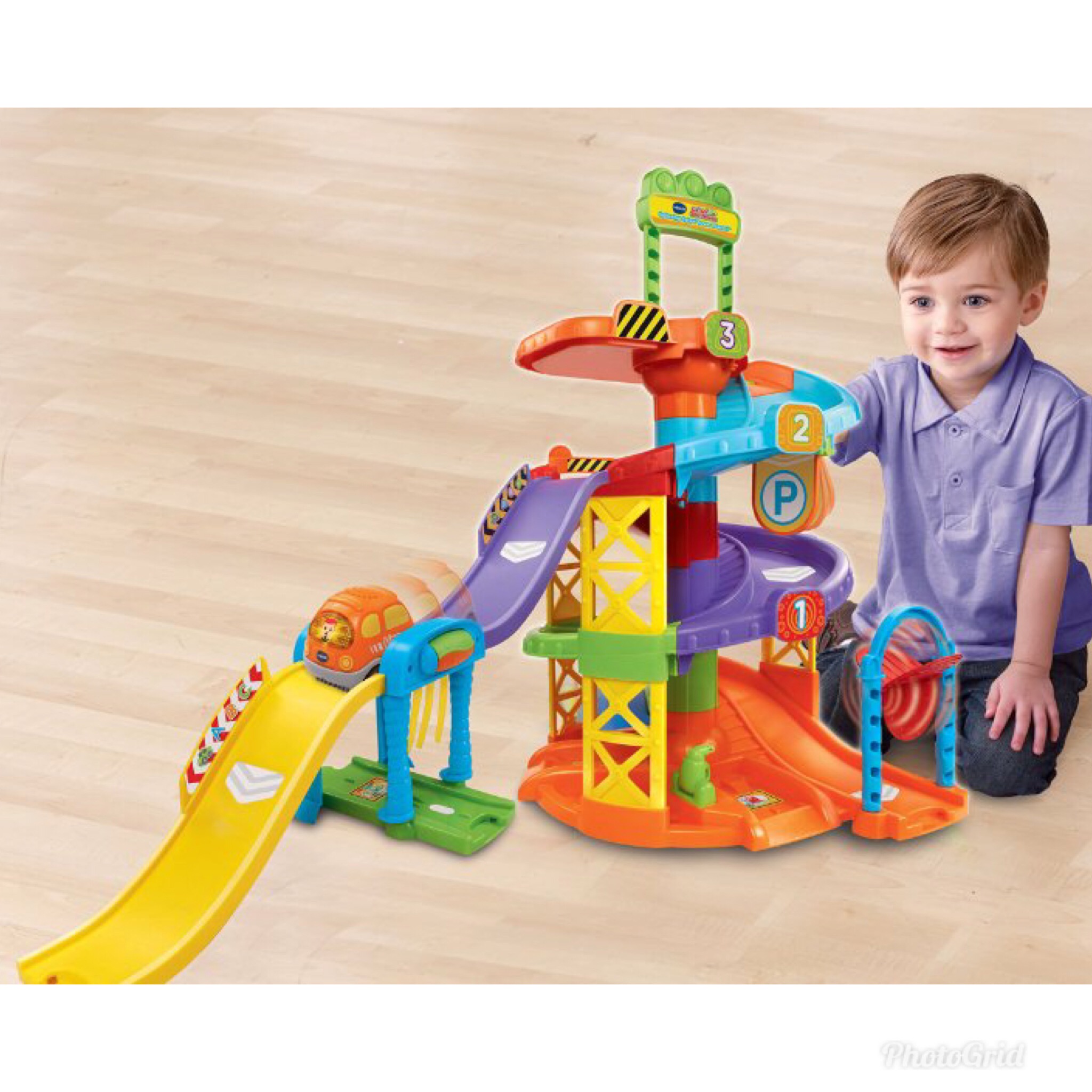 ชุดหอคอย VTech Go! Go! Smart Wheels Spinning Spiral Tower Playset