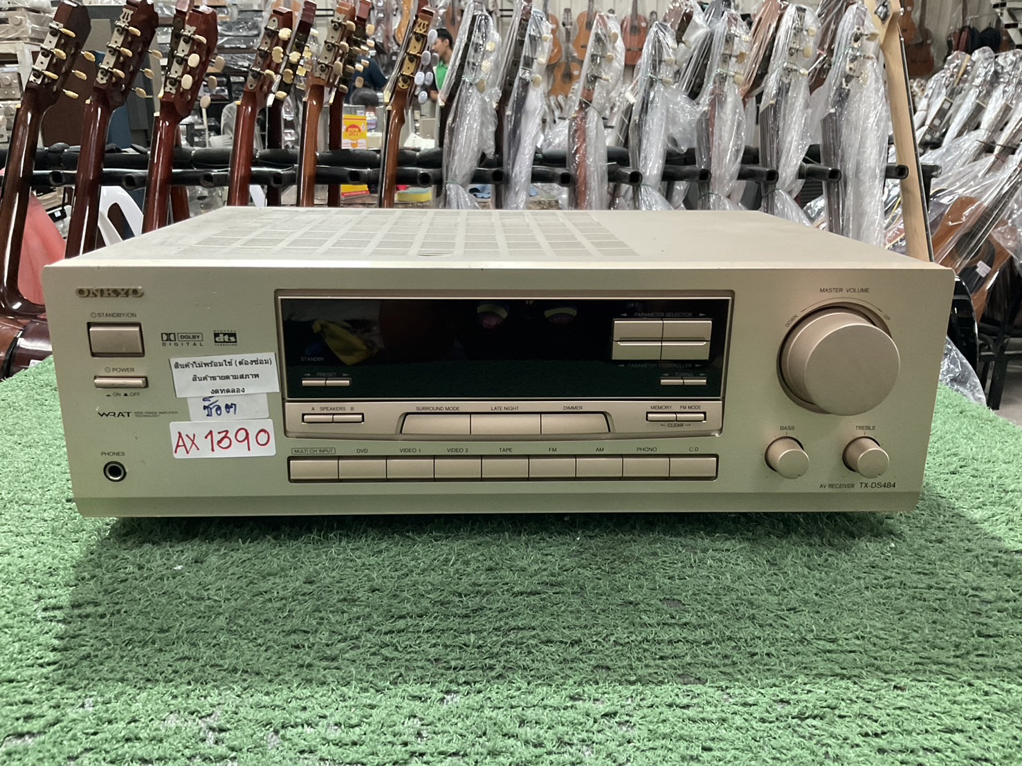 เครื่องขยายเสียง ONKYO : TX-DS484 สินค้าไม่พร้อมใช้งาน(ต้องซ่อม)
