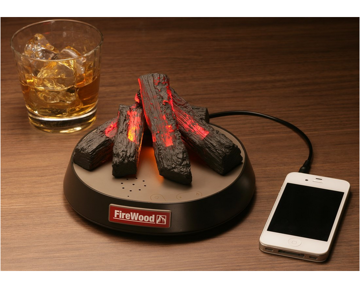 กองไฟจำลอง