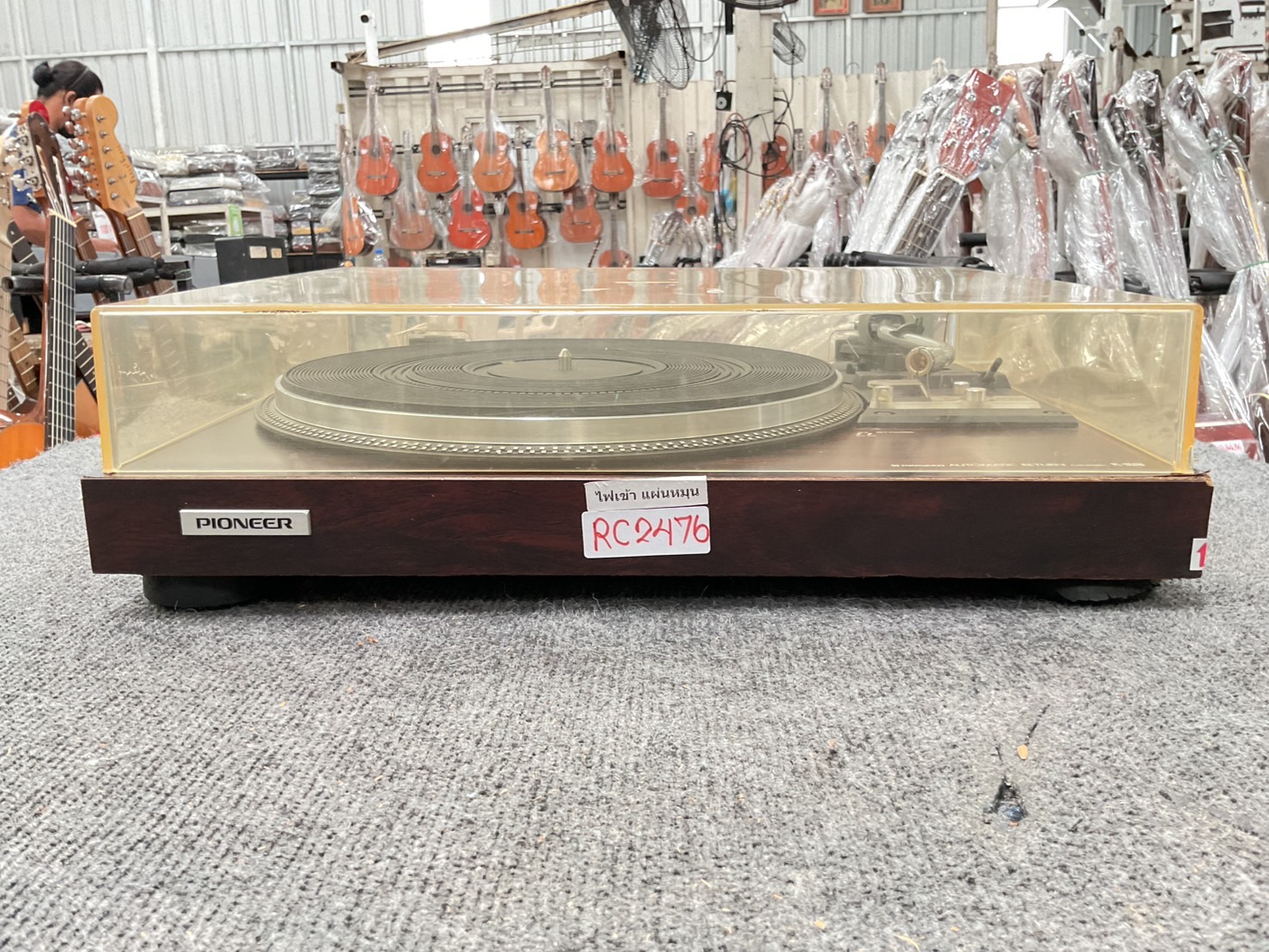 เครื่องเล่นแผ่นเสียง PIONEER : PL-1050W