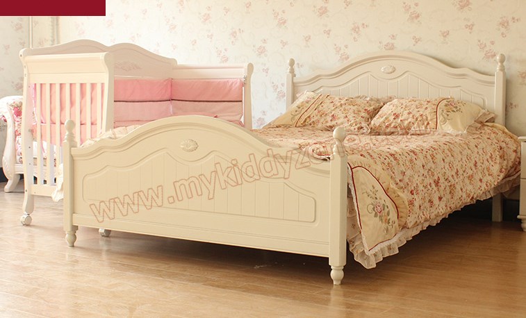 เตียงนอนเด็ก European White Premium TP21045 (WD3)