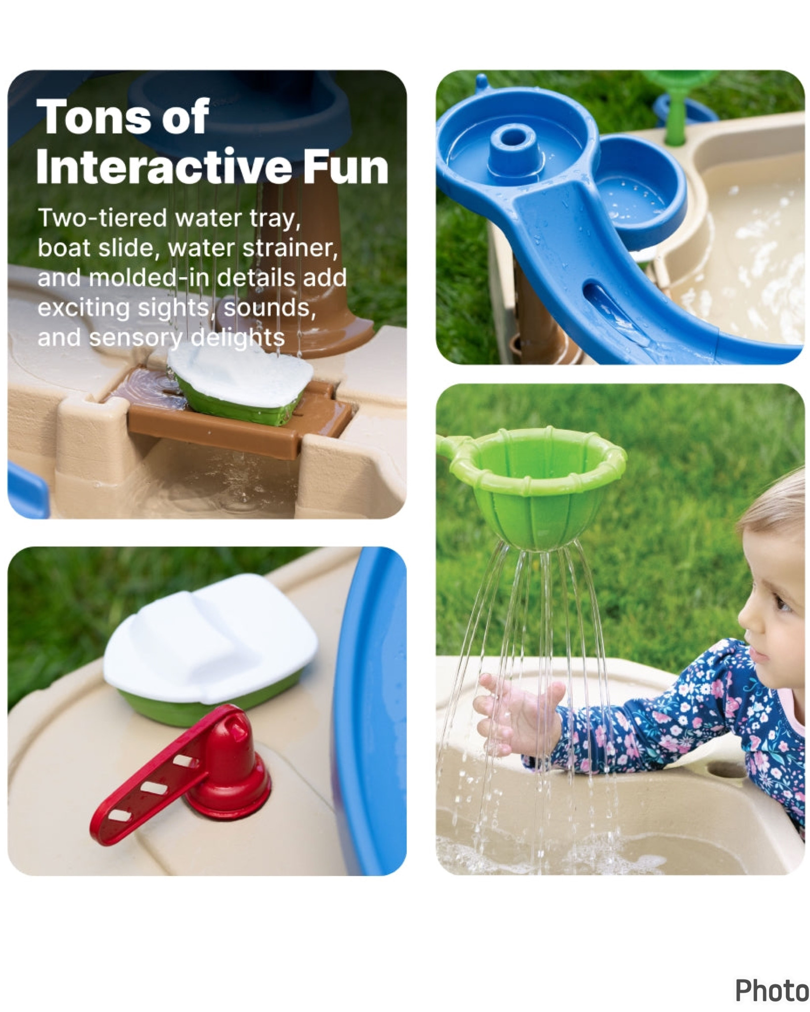 STEP2 NATURALLY PLAYFUL PLAYFULL SPLASHWAY CANAL