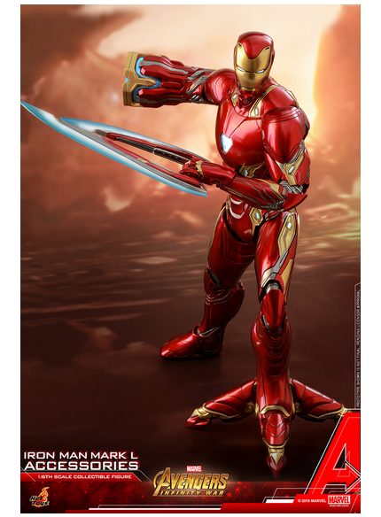 HOTTOYS - Accessory: Avengers: Infinity War - Iron Man Mark 50 Expansion Parts Set