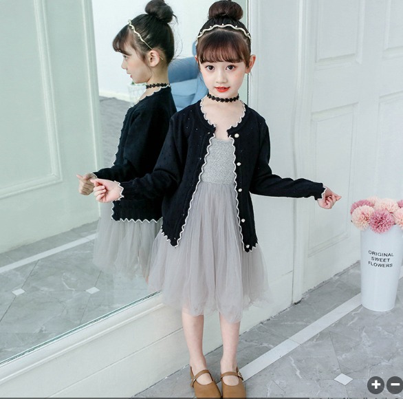 เสื้อกันหนาวเด็ก ลายแตงโม คอกลม