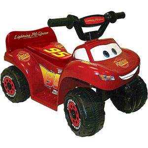 รถแบตเตอรี่ Disney Pixar Cars 6 Volt Toddler Quad