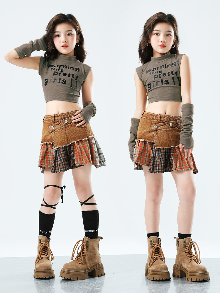 ชุดเต้น ฮิปฮอป เซ็ตเสื้อ+กางเกงขายาว**สินค้าเปิดจอง