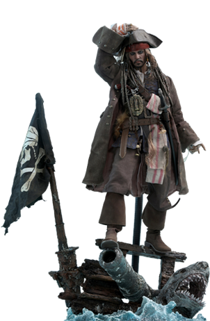 HOTTOYS - Pirates Of The Caribbean : Dead Men Tell No Tales - Jack Sparrow