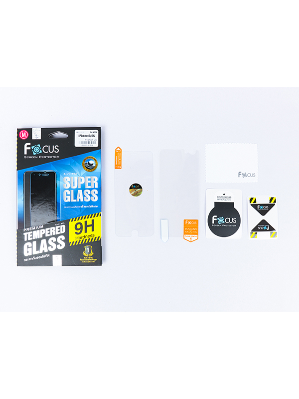 iPhone6/6s ฟิล์มกระจกนิรภัยใส Focus Super Glass แข็งแกร่งพิเศษ