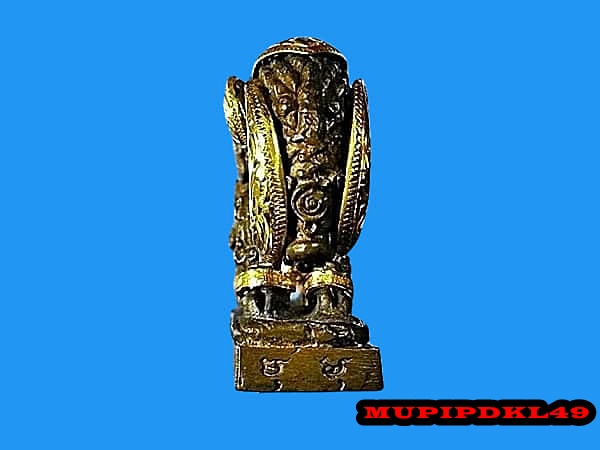 พญาหมูพลิกแผ่นดิน(นารายณ์อวตารปราบมาร) หลวงปู่กาหลงเขี้ยวแก้ว วัดเขาแหลม จ.สระแก้ว เลี่ยมทองเป็นชิ้น คลาสสิกมาก