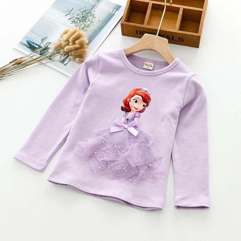 ชุดเด็ก : เสื้อแขนยาว เจ้าหญิง โฟเซ่น โซเฟีย