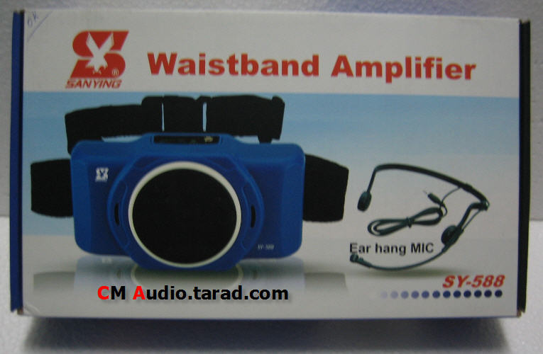 ไมค์-ลำโพงคาดเอว Sanying SY-588