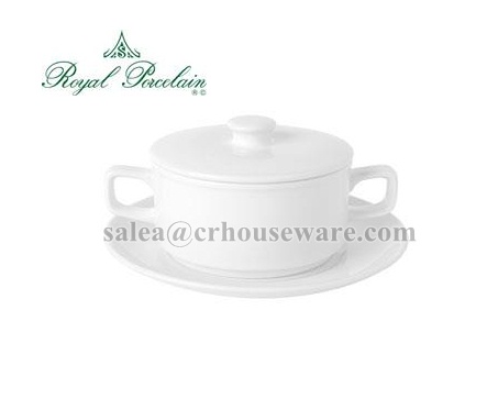 SOUP CUP 2HDLS. STACKABLE W/LID Code : P 0239/L,ถ้วยซุป2หูมีฝาปิด