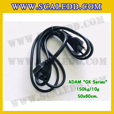 เครื่องชั่งน้ำหนักดิจิตอล ADAM รุ่น GK-150kg x 10g เครื่องชั่งน้ำหนัก150กิโล เครื่องชั่งดิจิตอล150kg เครื่องชั่งน้ำหนัก150kg ตาชั่ง150kg ขนาดแท่น 50x60cm ยี่ห้อ ADAM รุ่น GK