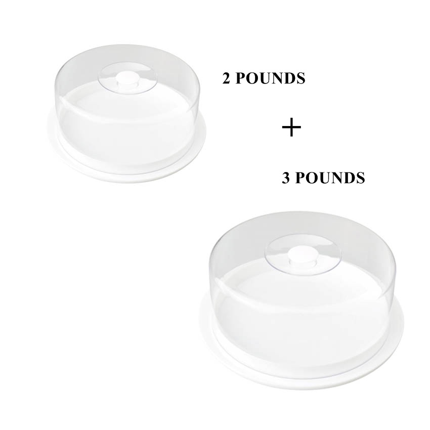 ฝาครอบขนมเค้ก 2 Pounds 005-NA-421