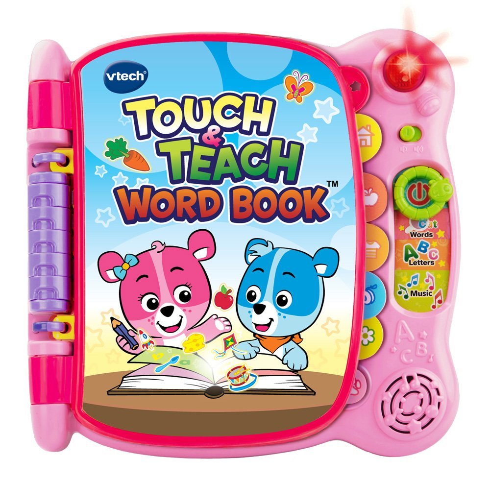 หนังสือ VTech Touch & Teach Word Book Pink