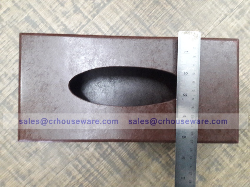 กล่องทิชชู่ไม้เทียม 005-T380