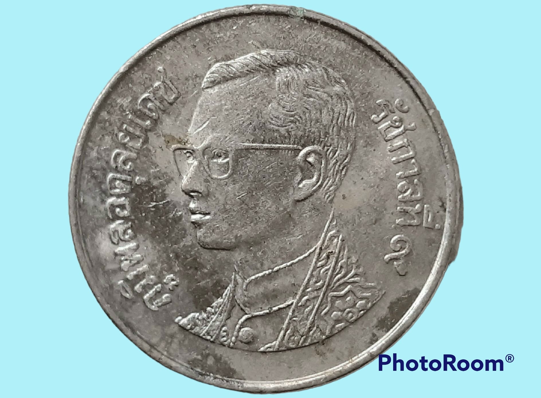 เหรียญ เงินหมุนเวียน รัชกาลที่ 9 1 Baht RAMA 9 2006