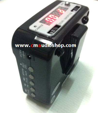 ไมค์-ลำโพงคาดเอว Deccon PWS-173 (USB and Record)