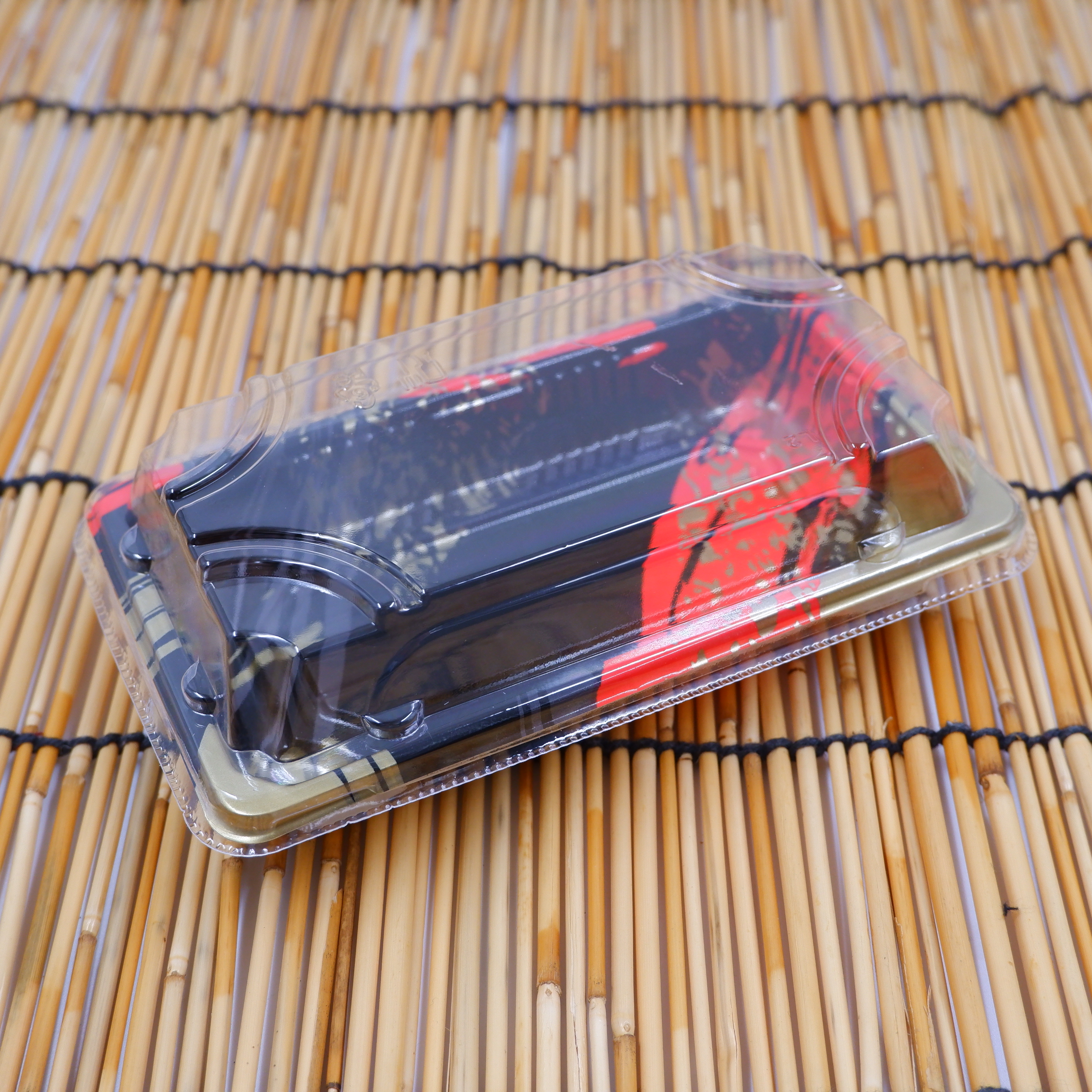 ถาดใส่ซูชิ กล่องใส่ซูชิ SM-1101 Red-Gold (50 pcs.)