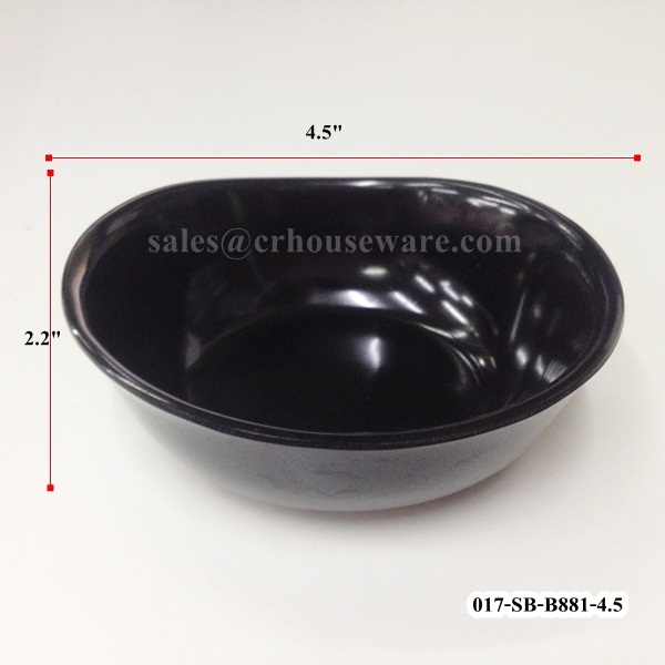 ชามแบ่งทรงลอนคลื่น 4.5" 017-SB-B881-4.5