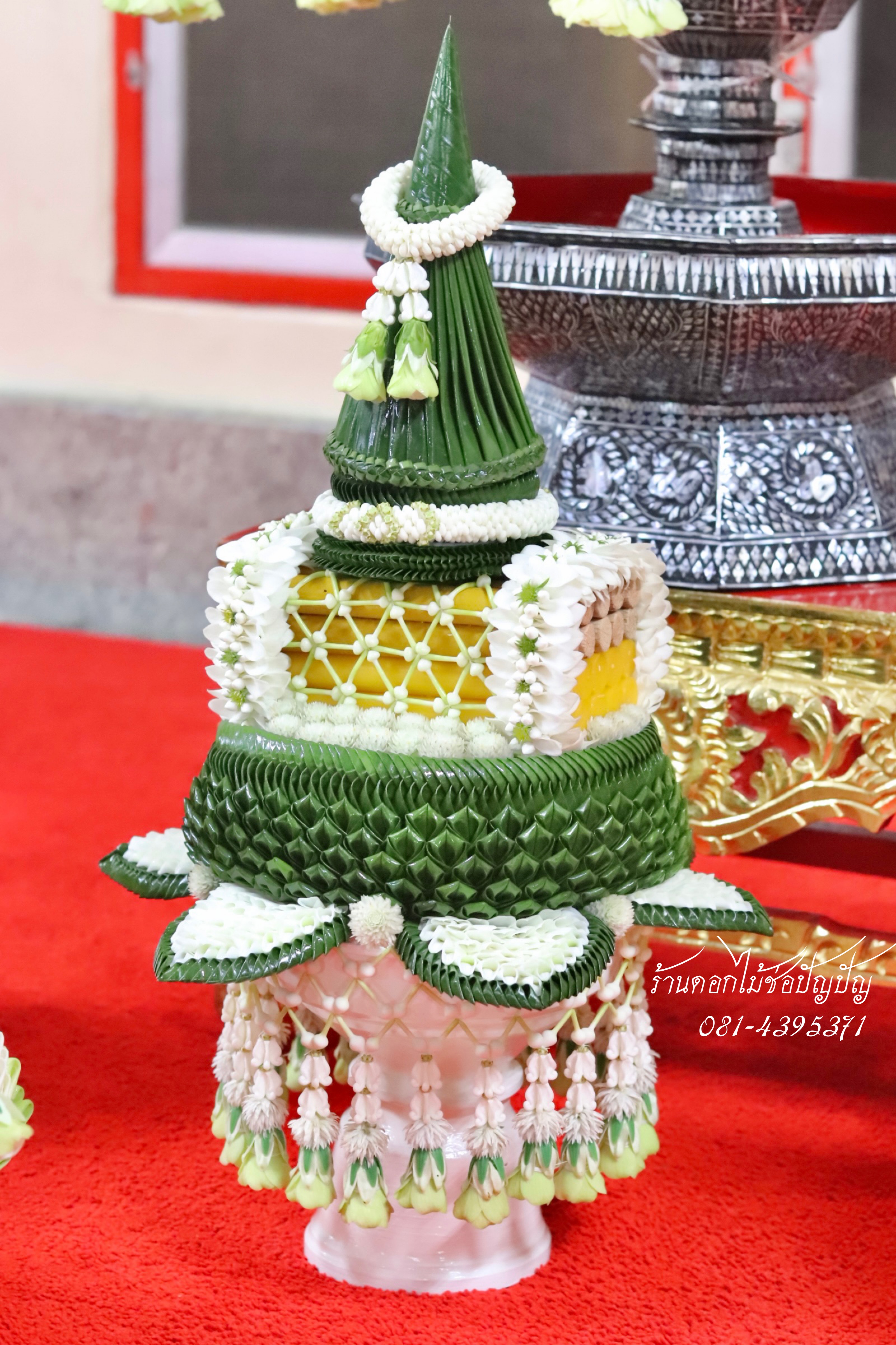 เครื่องบวชดอกไม้สด ชุด D12