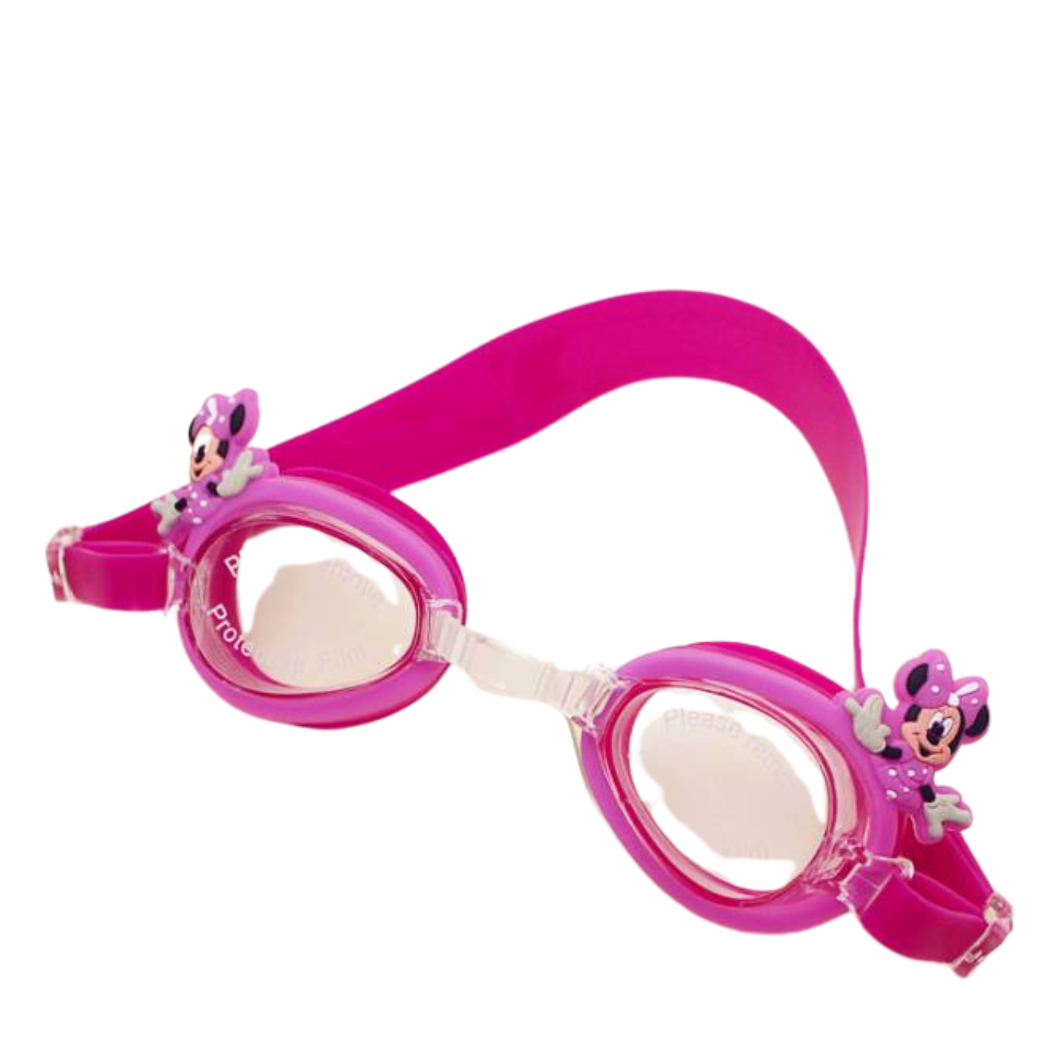 แว่นตาว่ายน้ำเด็ก ผู้หญิง หมวกว่ายน้ำสไปเดอรแมน