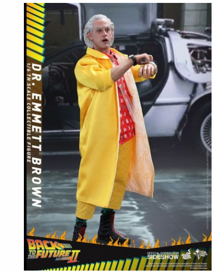 HOTTOYS - Back to the Future II – Dr Emmett Brown
