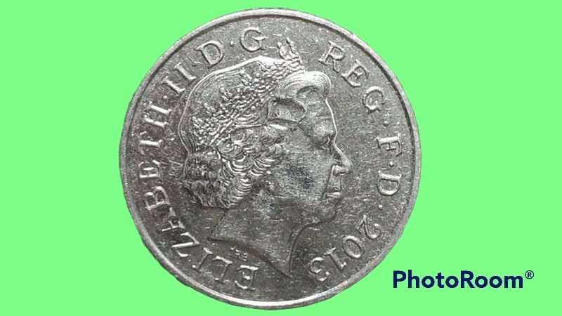 เหรียญ เงินตรา ประเทศ สหราชอาณาจักร QUEEN ELIZABETH II 2013