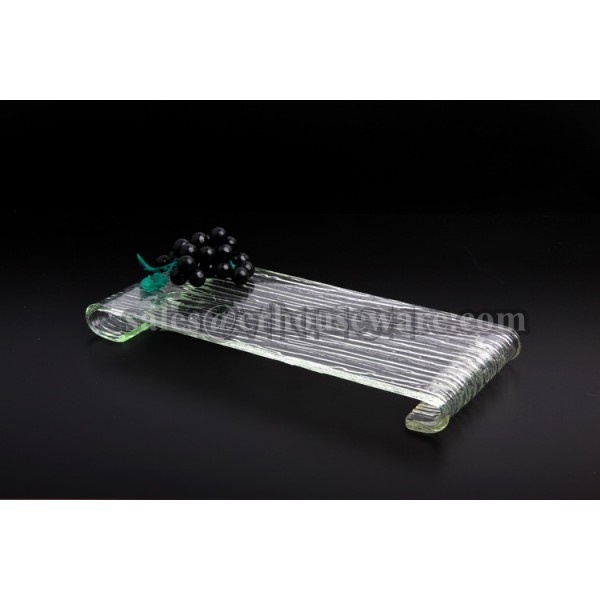 ชั้นอะคริลิกวางอาหาร Acrylic Displayware With Stand 005-TW-ADPW4-52