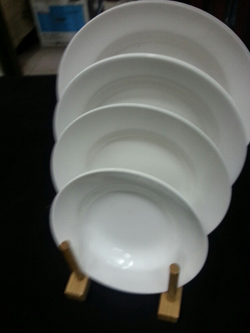 จานกลมลึก 6 นิ้ว 017-9A,Round plate, Grade A, 6 inches,Melamine