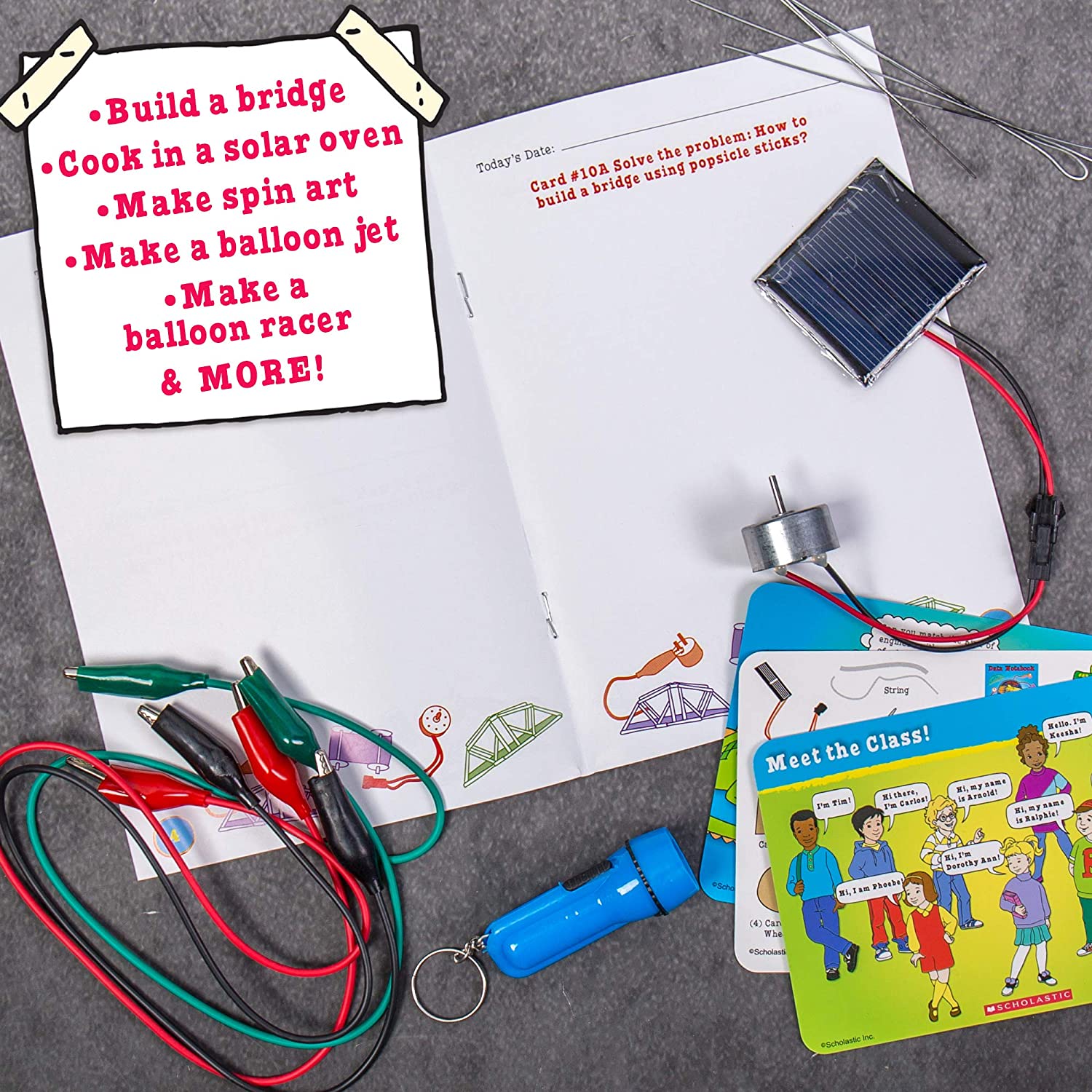 ชุดการทดลอง The Magic School Bus: Engineering Lab