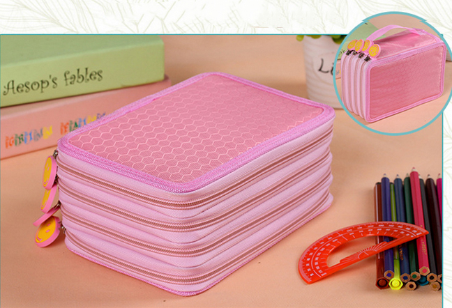 กระเป๋าดินสอสี กล่องเครื่องเขียน 3 ซิป และ 4 ซิป