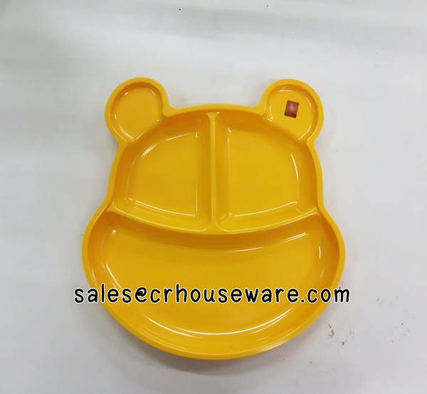 ถาดหลุมหน้าหมีพูห์ 9.5" 017-T6288-9.5