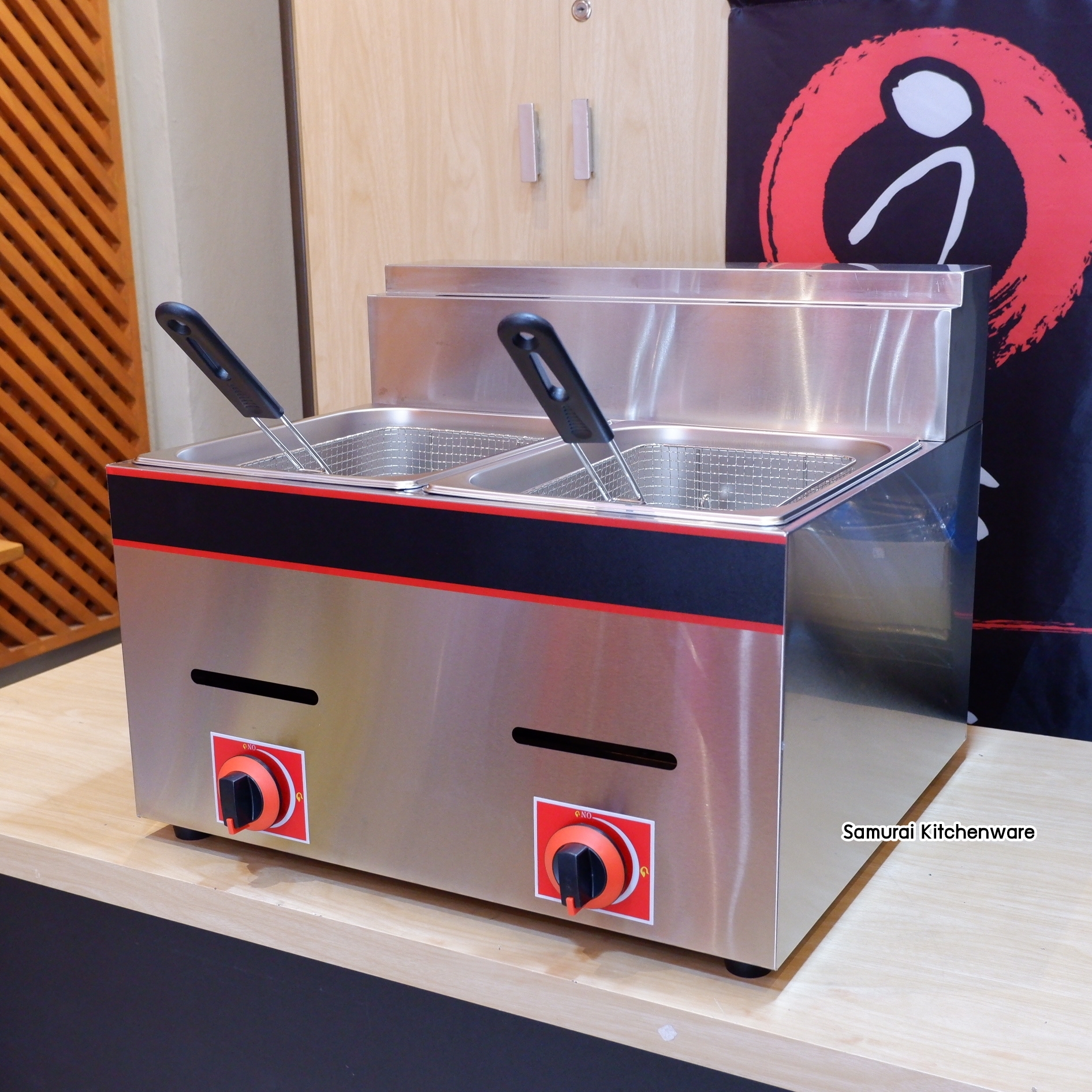 หม้อทอดแก๊ส (6+6 ลิตร)