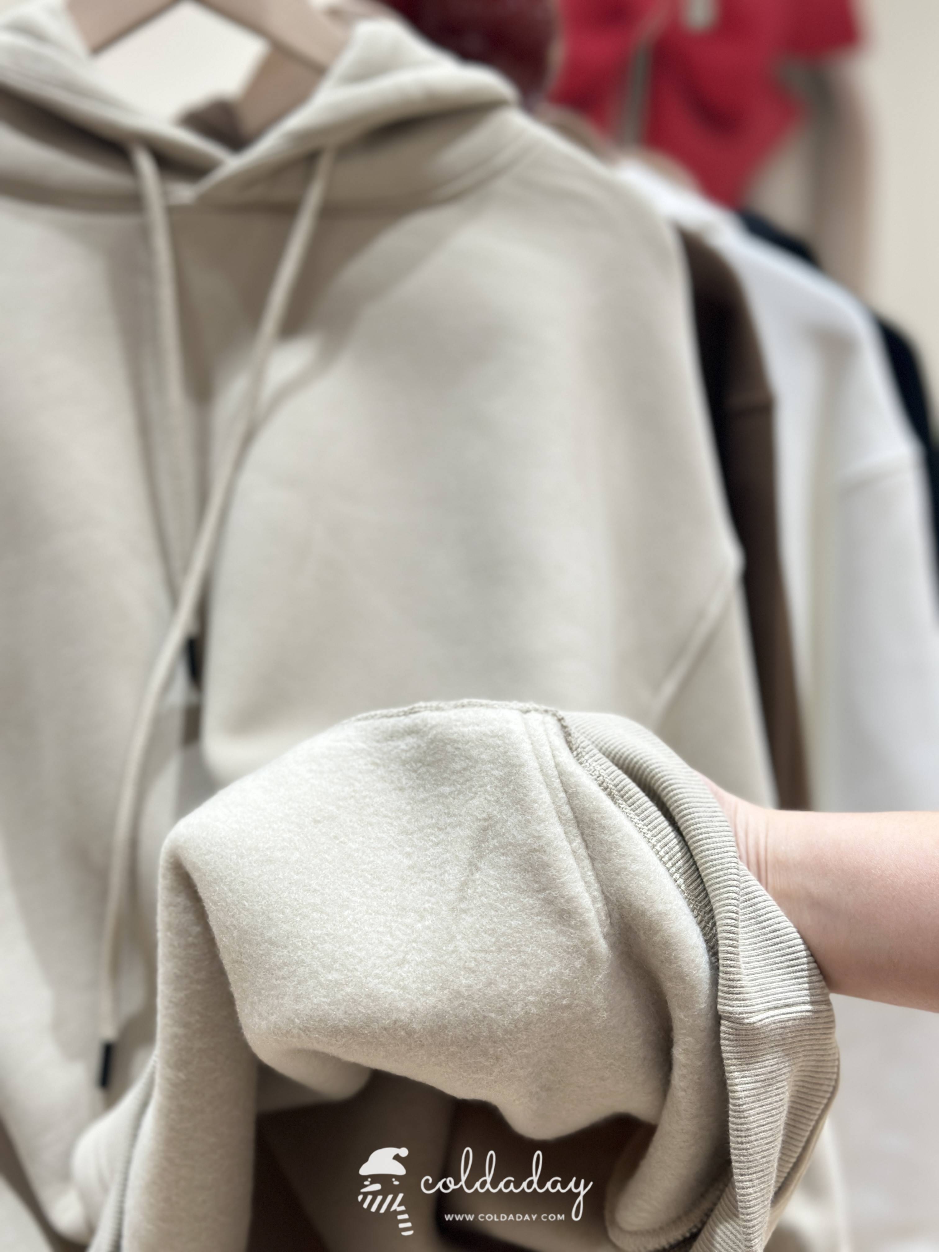 Cozy Urban Hoodie เสื้อสเวตเตอร์ฮู๊ดดี้กันหนาวบุขนแกะ UNISEX size M-3XL