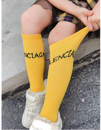 ถุงเท้ายาว ถุงเท้าเด็ก หลากสี