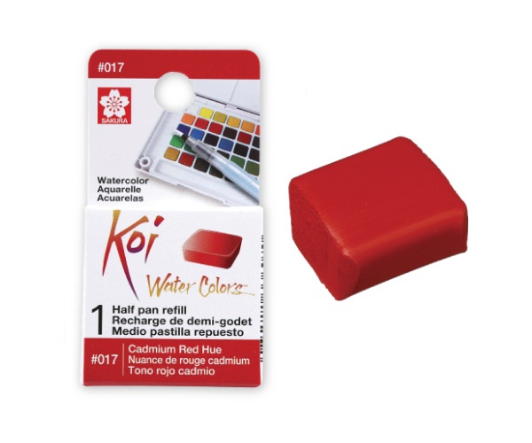 สีน้ำก้อน Koi