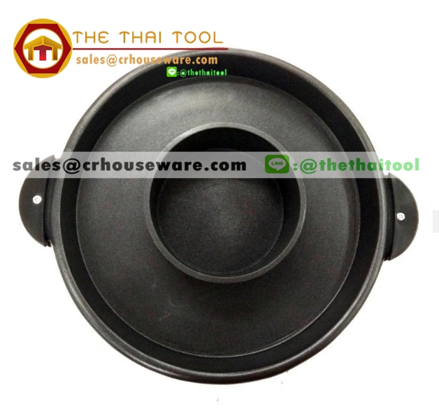 แผ่นย่างหม้อต้มเคลือบเทปล่อน BQ-001