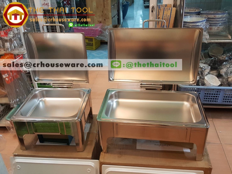 ชุดอ่างอุ่นอาหาร 2/3 รหัส 005-SD322 ,2/3 size chafing dish
