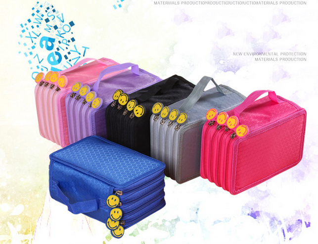 กระเป๋าดินสอสี กล่องเครื่องเขียน 3 ซิป และ 4 ซิป