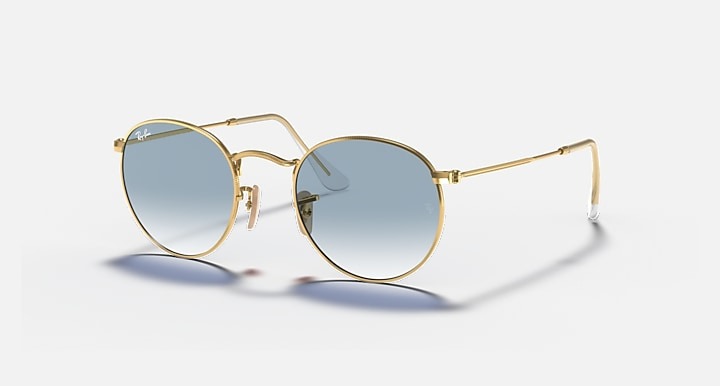 RayBan RB3447N 001/3F ROUND FLAT LENSES