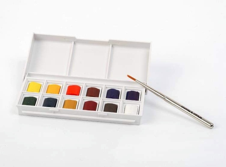 Winsor Cotman Watercolor Sketchers' Pocket Box Set of 12