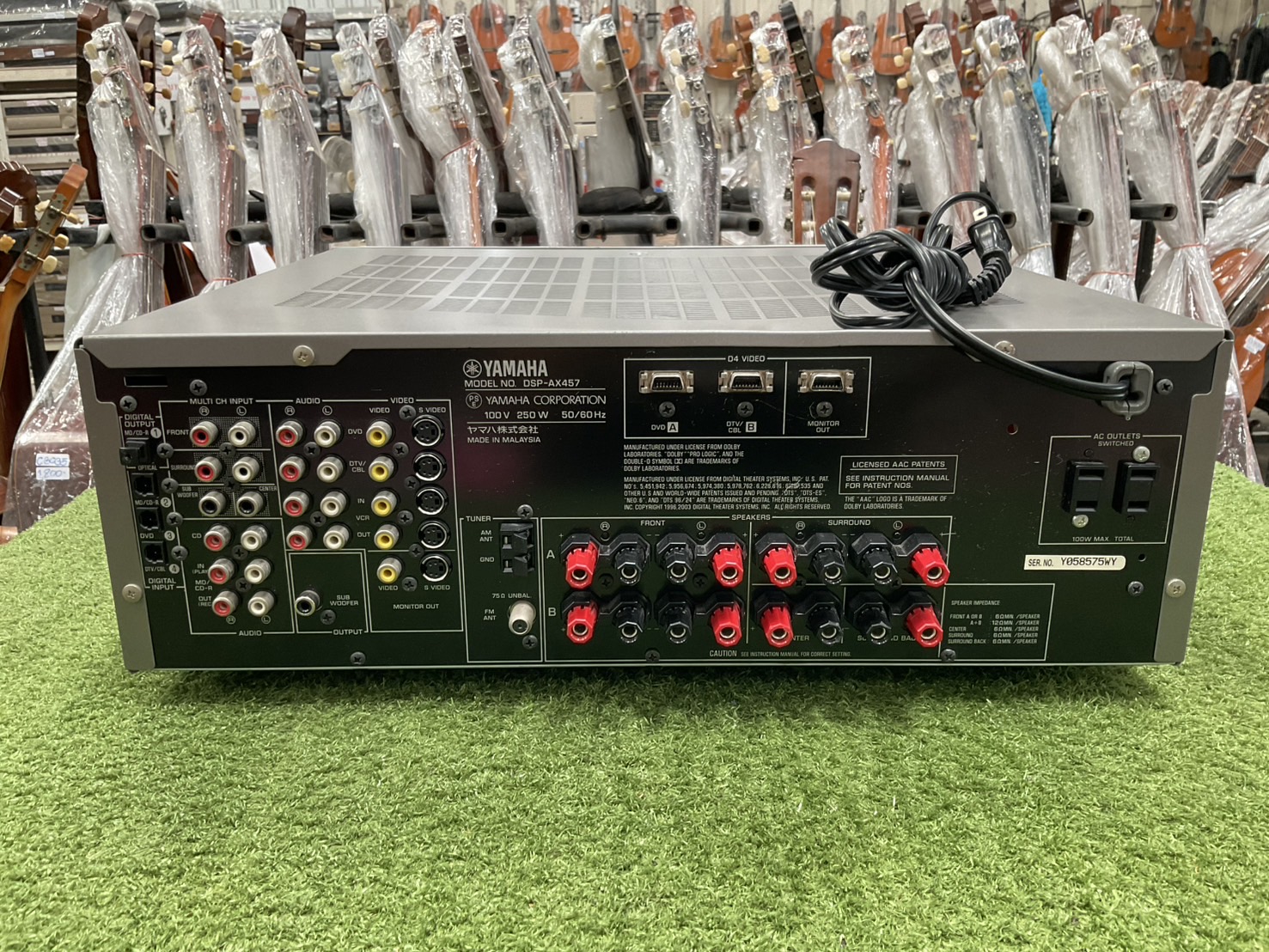 เครื่องขยายเสียง YAMAHA : DSP-AX457