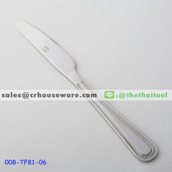 มีดคาวสแตนเลส 81 ลายอันดามัน DINNER KNIFE 008-TF81-06