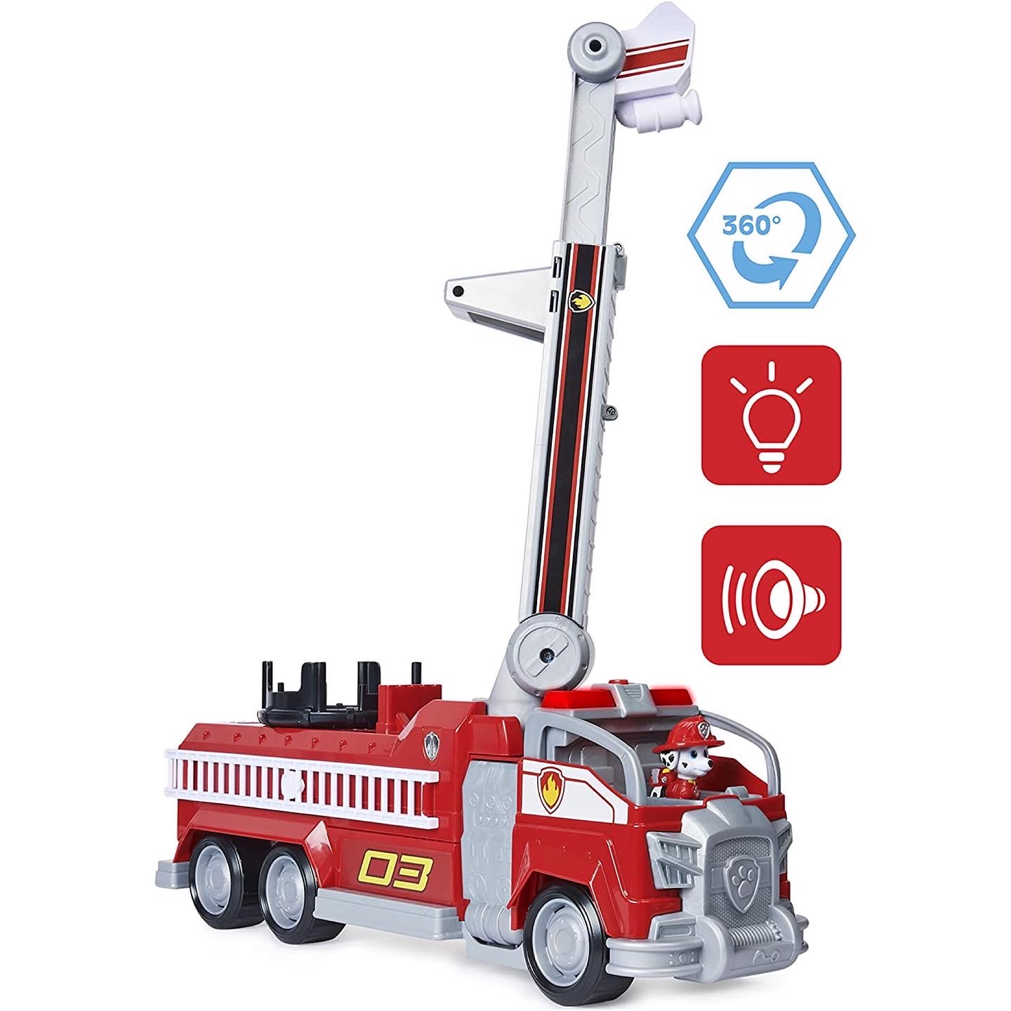 PAW PATROL ของเล่นเสริมทักษะ Paw Patrol Movie Marshall Firetruck