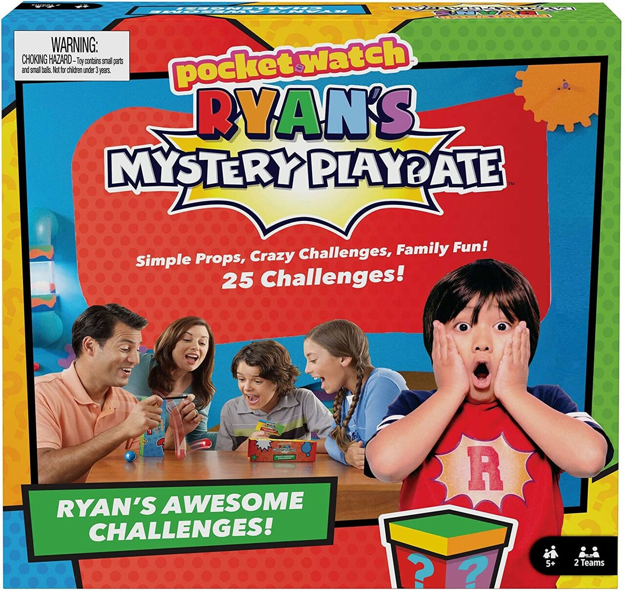 Ryan's World Mystery Playdate Large Octagon Mystery Box