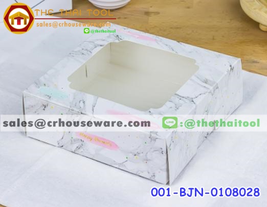 กล่องชิฟฟ่อน ลายหินอ่อน รหัสสินค้า 001-BJN-0108028